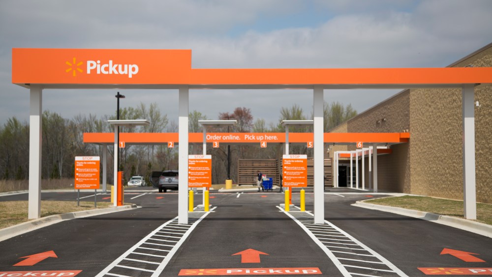 Walmart grocery pick-up drive-thru