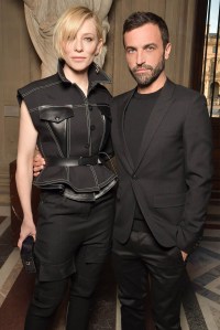 Cate Blanchett and Nicolas Ghesquière