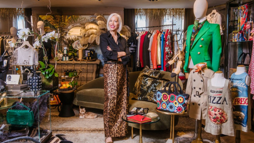 Linda Fargo at Linda's at Bergdorf Goodman.
