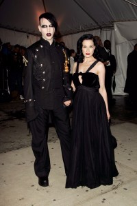 Marilyn Manson and Dita Von TeeseCOSTUME INSTITUTE GALA, NEW YORK, AMERICA - 02 MAY 2005
