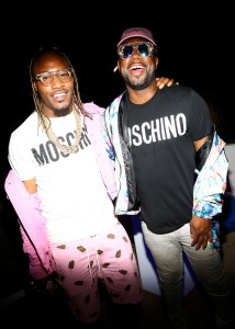 Zel Swag and Melvin StylesMoschino Candy Crush Desert Party, Coachella Valley Music and Arts Festival, Palm Springs, USA - 15 Apr 2017