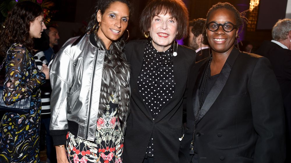 Racquel Chevremont, Marilyn Minter, Mickalene ThomasNew Museum Annual Spring Gala, Cipriani Wall St, New York, USA - 04 Apr 2017