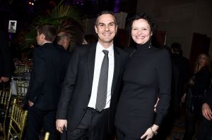 Massimiliano Gioni, Cecilia AlemaniNew Museum Annual Spring Gala, Cipriani Wall St, New York, USA - 04 Apr 2017