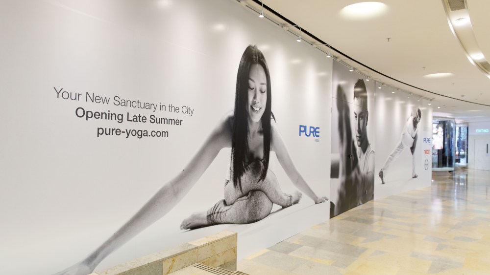 Half of Burberry's former flagship location will go to Pure.