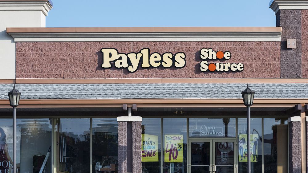 Payless Shoe Source store, Mount Laural, New Jersey, USAVarious, America