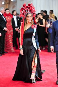 Sarah Jessica Parker, (wearing H&M), (Wearing CINDY CHAO)The Metropolitan Museum of Art's COSTUME INSTITUTE Benefit Celebrating the Opening of China: Through the Looking Glass - Red Carpet Arrivals, New York, USA - 04 May 2015