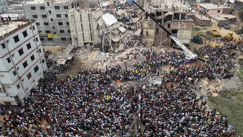 Rana Plaza collapsed on April 24, 2013.