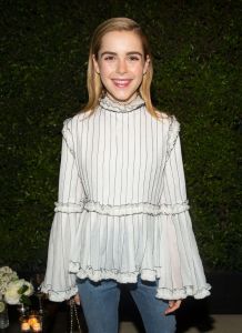 Kiernan Shipka Chanel Dinner hosted by Pharrell Williams, Los Angeles, USA - 06 Apr 2017