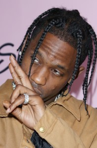 Travis Scott PrettyLittleThing.com x Stassie launch party, Los Angeles, USA - 11 Apr 2017