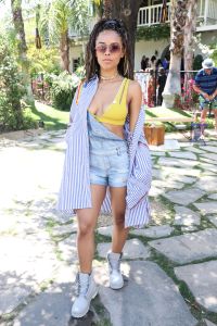 Serayah McNeill POPSUGAR's CFDA Brunch, Coachella Valley Music and Arts Festival, Palm Springs, USA - 15 Apr 2017