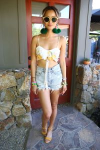 Jamie Chung Levi's hosted brunch, Coachella Valley Music and Arts Festival, Palm Springs, USA - 15 Apr 2017