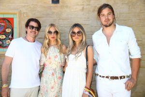 Rodger Berman, Rachel Zoe, Erica Pelosini and Louis Leeman Rachel ZOEasis, Coachella Valley Music and Arts Festival, Palm Springs, USA - 15 Apr 2017