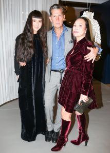 Asia Chow, Stefano Tonchi, Eva Chow Burberry and W Magazine Celebrate: 'The Cape Reimagined', Beverly Hills, USA - 19 Apr 2017