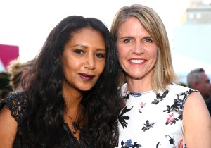 Gelila Assefa and Colleen BellMOCA Gala Honoring Jeff Koons, Inside, Los Angeles, USA - 29 Apr 2017