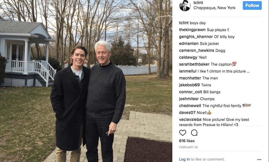 Hillary and Bill Clinton Nephew Tyler Clinton Signs With IMG Models