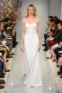 Model on the catwalkTheia show, Runway, Spring 2018, Bridal Fashion Week, New York, USA - 20 Apr 2017