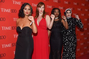 Carmen Perez, Bob Bland, Tamika Mallory, Linda Sarsour