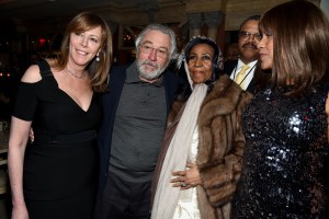 Jane Rosenthal, Robert DeNiro, Aretha Franklin, Grace Hightower DeNiro