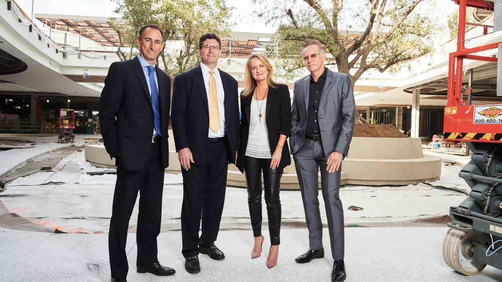 Westfield's Peter Huddle, Bill Hecht, Heather Vandenberghe and David Ruddick