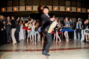 Dancers at the Youth America Grand Prix gala.