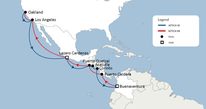 CMA CGM Launches Azteca Linking California Ports Latin American Hubs