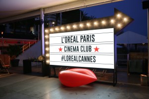 The atmosphere at L'Oral Paris party during the 70th Cannes Film Festival.