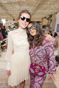 Charlotte Casiraghi and Salma Hayek at the Kering and Madame Figaro Women in Film Cannes lunch