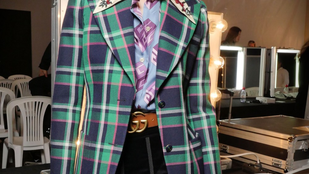 Chris Lee in Gucci, 2017 cannes film festival