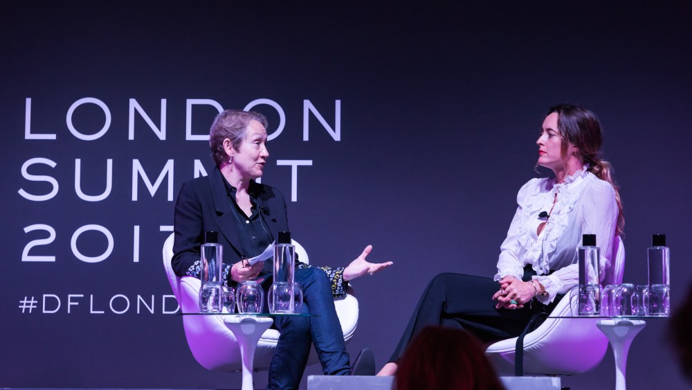 Justine Picardie and Alice Temperley