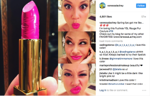 Vanessa Lachey's post.
