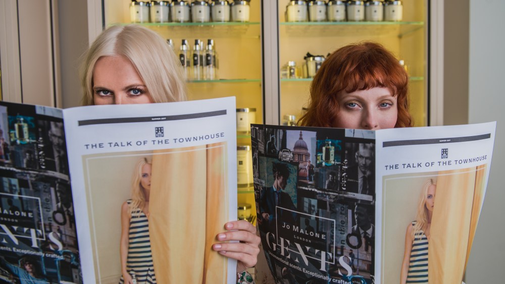 Jo Malone London Girls Poppy Delevingne and Karen Elson.