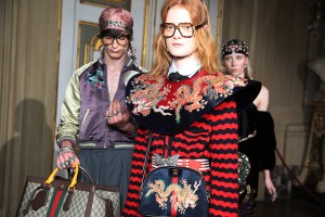 Exclusive pictures of the Gucci Resort 2018 show in Florence