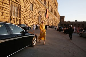 Exclusive pictures of the Gucci Resort 2018 show in Florence