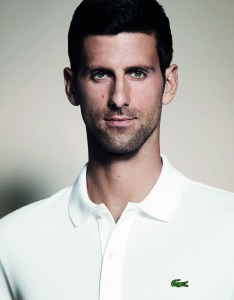 Lacoste's Novak Djokovic collection.