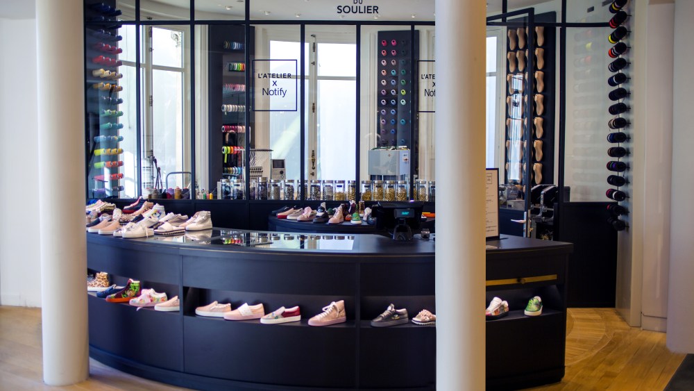 L’Atelier du Soulier at Le Bon Marché.