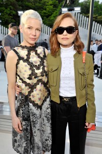 Michelle Williams and Isabelle Huppert