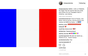 Linda Rodin celebrates Macron's presidential win