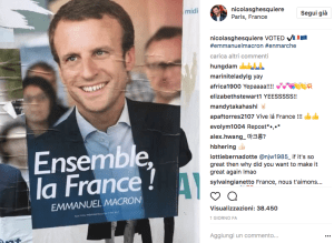 Nicholas Ghesquiere Macron