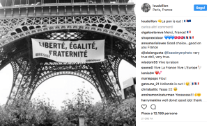 Lou Doillon Macron Instagram