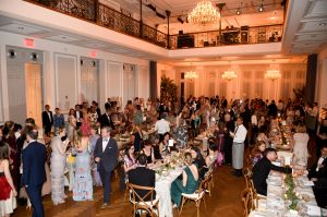 The scene at the gala.