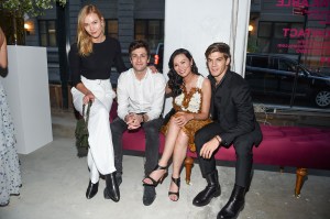 Karlie Kloss, Adam Kushner, Bertold Zahoran, Wendi Murdoch