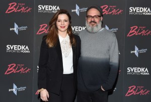 Amber Tamblyn and David Cross'Paint it Black' film screening, Arrivals, New York, USA - 15 May 2017