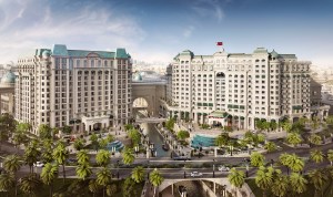 A rendering of the Place Vendôme Doha.