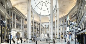 A rendering of the Place Vendome Doha.