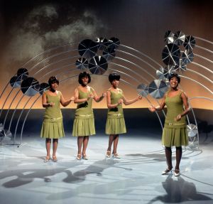 EDITORIAL USE ONLY / NO MERCHANDISINGMandatory Credit: Photo by FremantleMedia Ltd/REX/Shutterstock (3004296fv)Patti LaBelle and her Belles'Thank Your Lucky Stars' TV Programme, 1961 - 1966