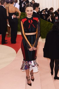 Miranda KerrThe Metropolitan Museum of Art's COSTUME INSTITUTE Benefit Celebrating the Opening of Manus x Machina: Fashion in an Age of Technology, Arrivals, The Metropolitan Museum of Art, NYC, New York, America - 02 May 2016WEARING LOUIS VUITTON
