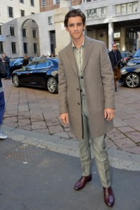 Brenton ThwaitesSalvatore Ferragamo show, Arrivals, Milan Men's Fashion Week Men's, Milan, Italy - 15 Jan 2017