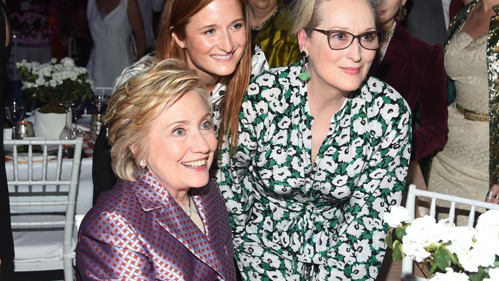 Hillary Clinton, Grace Gummer, Meryl StreepPlanned Parenthood 100th Anniversary Gala, Inside, New York, USA - 02 May 2017