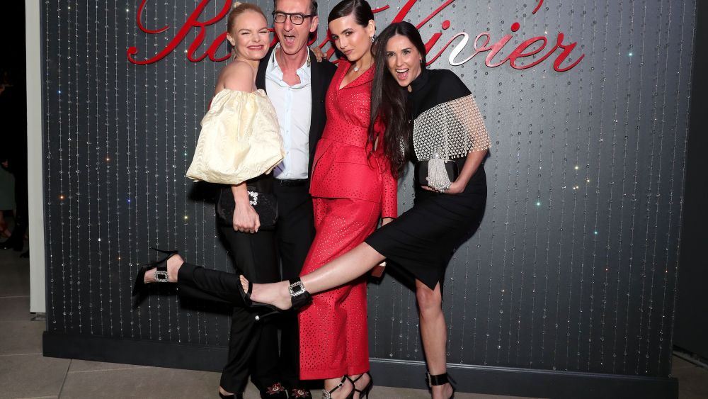Kate Bosworth, Bruno Frisoni, Camilla Belle and Demi Moore Roger Vivier event, Los Angeles, USA - 04 May 2017