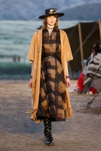 Model on the catwalk Dior Cruise Collection 2018 show, Runway, Los Angeles, USA - 11 May 2017